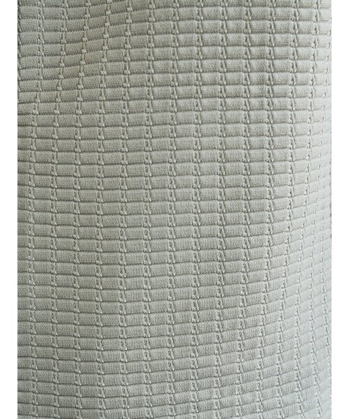 g-stage（ジーステージ）の「【G-STAGE】 ワッフル柄ジャガードブルゾン（ブルゾン・メンズ・ブラック/ベージュ系・46/50/48）」の4枚目の写真