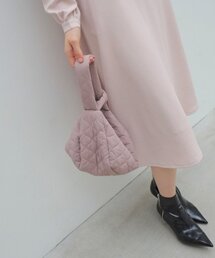 PAUL&ALICE（ポール&アリス）の「QUILTED SHOULDER BAG / DUSTY PINK（ショルダーバッグ）」