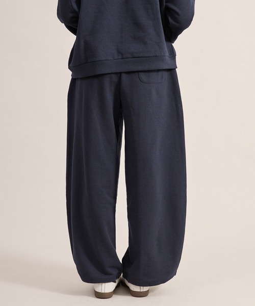 apres jour mignon（アプレジュールミニョン）の「【セットアップ着用可能】アップリケスウェットパンツ（スウェットパンツ・レディース・ネイビー/アイボリー/杢グレー・SMALL/LARGE/MEDIUM）」の12枚目の写真