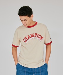Champion（チャンピオン）の「【Champion/チャンピオン】メンズ メンズカジュアル ショートスリーブリンガーTシャツ（Tシャツ/カットソー）」