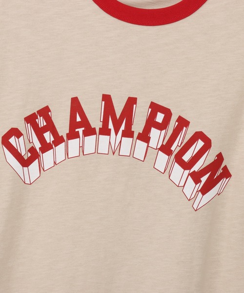 Champion(チャンピオン)の「【Champion/チャンピオン】メンズ メンズカジュアル ショートスリーブリンガーTシャツ(Tシャツ/カットソー・メンズ・ベージュ系その他3/ヘザーグレー/ホワイト・MEDIUM/X-LARGE/LARGE)」の16枚目の写真
