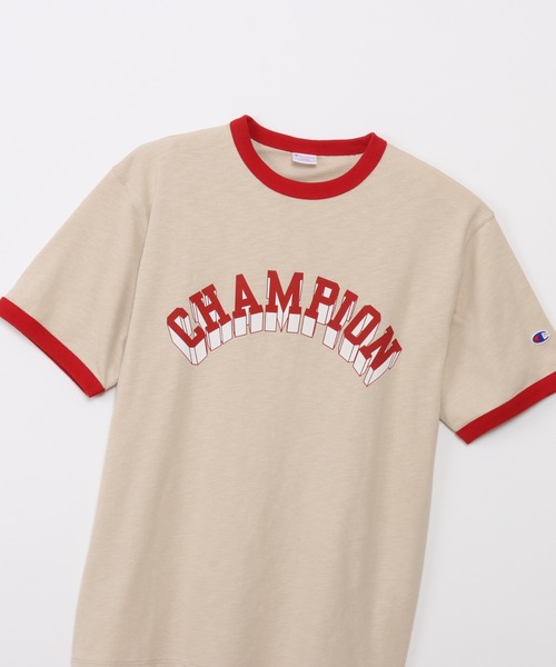 Champion(チャンピオン)の「【Champion/チャンピオン】メンズ メンズカジュアル ショートスリーブリンガーTシャツ(Tシャツ/カットソー・メンズ・ベージュ系その他3/ヘザーグレー/ホワイト・MEDIUM/X-LARGE/LARGE)」の17枚目の写真