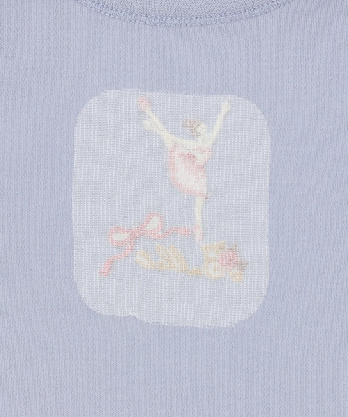 petit main(プティマイン)の「【プティプラ】GIRLS長袖Tシャツ(Tシャツ/カットソー・キッズ・ライトグリーン/ピンク/ライトブルー/アイボリー/ライトピンク/ネイビー/イエロー/ドット/オフホワイト/ラベンダー・90cm/80cm/130cm/100cm/110cm/120cm)」の17枚目の写真