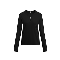 ブランド古着】クロスボールボタンヘンリーネック長袖Tシャツ