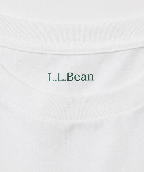 L.L.Bean（エルエルビーン）の「L.L.Bean/エル エル ビーン 【EXCLUSIVE】2P クルーネック ショートスリーブ Teeセット(ホワイト/ブラック)/ユニセックス対応（Tシャツ/カットソー・メンズ・マルチ・SMALL/MEDIUM/LARGE/X-LARGE/X-SMALL）」の5枚目の写真