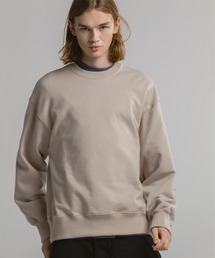 CINOH（チノ）の「HELENE SWEAT ELBOW PATCH DETAIL PULLOVER（スウェット）」