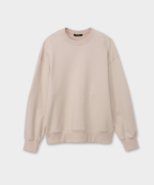 CINOH(チノ)の「HELENE SWEAT ELBOW PATCH DETAIL PULLOVER(スウェット・メンズ・ベージュ/ブラック・46/38)」の17枚目の写真