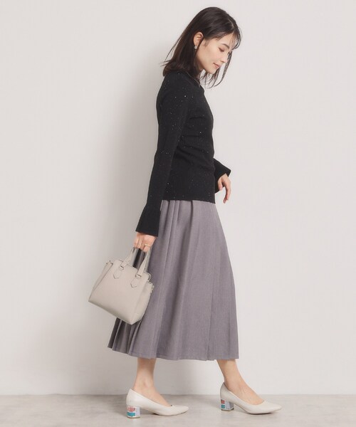 ITS'DEMO（イッツデモ）の「＜楽もち＞軽量PU三層2WAYトート（ハンドバッグ・レディース・ワインレッド/ライトグレー/ブラック・00）」の10枚目の写真