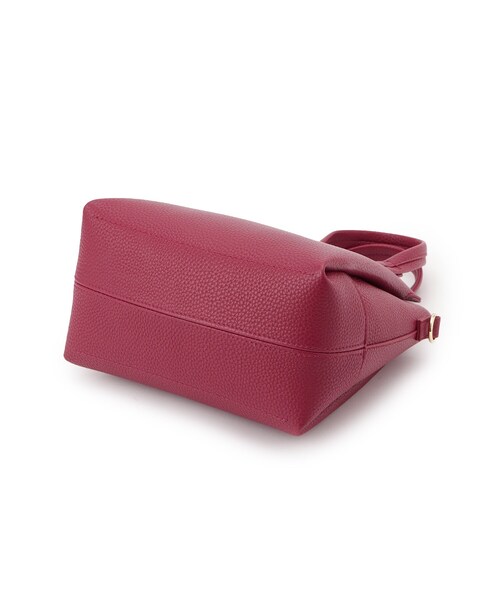 ITS'DEMO（イッツデモ）の「＜楽もち＞軽量PU三層2WAYトート（ハンドバッグ・レディース・ワインレッド/ライトグレー/ブラック・00）」の20枚目の写真