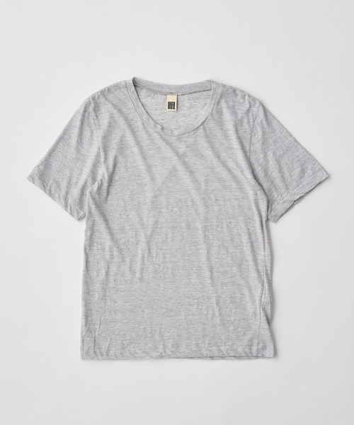 UNFIL(アンフィル)の「UNFIL アンフィル / fine slub yarn layered top ファインスラブヤーンレイヤードトップス / WXSP-UW141(Tシャツ/カットソー・レディース・ライトグレー/コバルトブルー/キャメル・1)」の7枚目の写真
