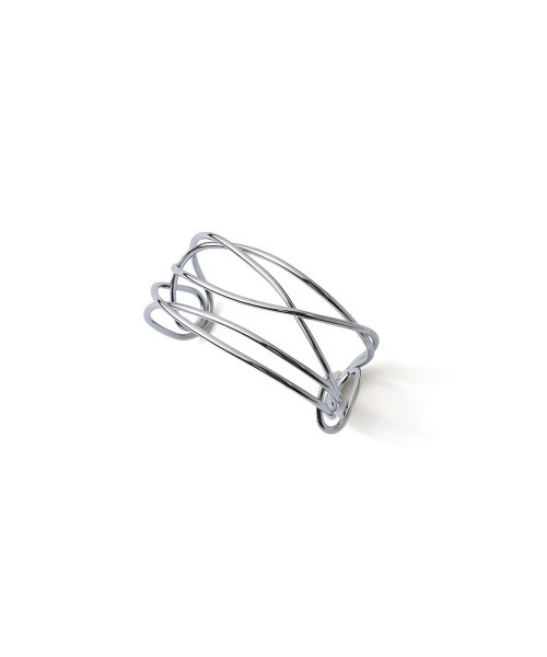 marjour(マージュール)の「CROSS LINE WIRE BANGLE(バングル/リストバンド・レディース・シルバー/ゴールド・FREE)」の7枚目の写真