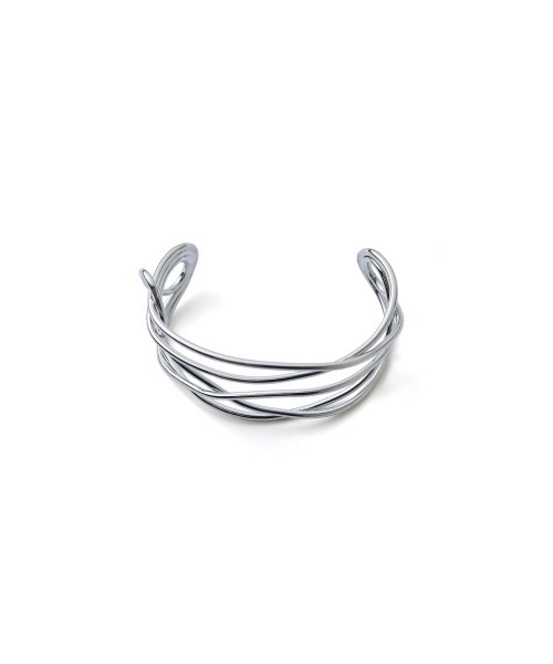 marjour(マージュール)の「CROSS LINE WIRE BANGLE(バングル/リストバンド・レディース・シルバー/ゴールド・FREE)」の8枚目の写真