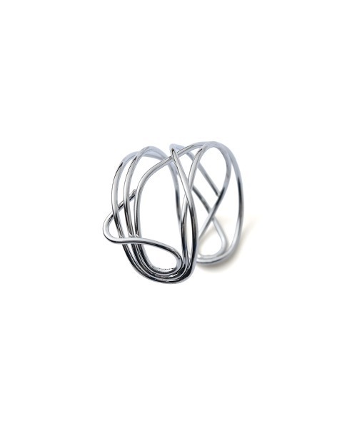 marjour(マージュール)の「CROSS LINE WIRE BANGLE(バングル/リストバンド・レディース・シルバー/ゴールド・FREE)」の10枚目の写真
