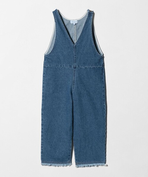 green label relaxing（グリーンレーベルリラクシング）の「デニム サロペット / キッズ  100cm-160cm（サロペット/オーバーオール・キッズ・ライトブルー/コバルトブルー・160cm/120cm/140cm/100cm/150cm/130cm/110cm）」の7枚目の写真