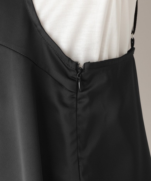 RAGEBLUE(レイジブルー)の「ランジェリーキャミワンピース(キャミソール・レディース・ブラック/ブルー/オフホワイト・FREE)」の14枚目の写真