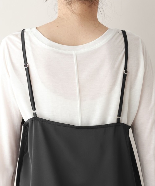 RAGEBLUE(レイジブルー)の「ランジェリーキャミワンピース(キャミソール・レディース・ブラック/ブルー/オフホワイト・FREE)」の16枚目の写真