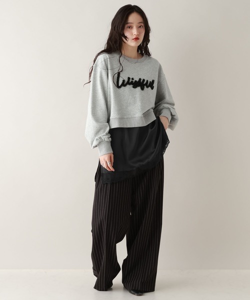 RAGEBLUE(レイジブルー)の「ランジェリーキャミワンピース(キャミソール・レディース・ブラック/ブルー/オフホワイト・FREE)」の21枚目の写真