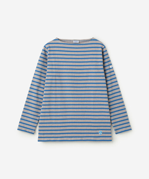 ORCIVAL（オーシバル）の「ORCIVAL | コットンロード ボートネック フレンチバスクTシャツ WOMEN（Tシャツ/カットソー・レディース・ブラック/ホワイト系その他5/イエロー系その他/ブルー系その他2/ブラック系その他/ブルー系その他/ホワイト/レッド系その他/グレー系その他・2/1）」の7枚目の写真