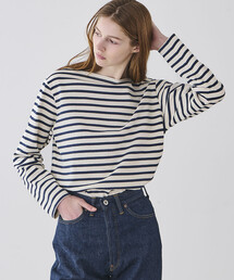ORCIVAL | ORCIVAL | コットンロード ボートネック フレンチバスクTシャツ WOMEN(Tシャツ/カットソー)