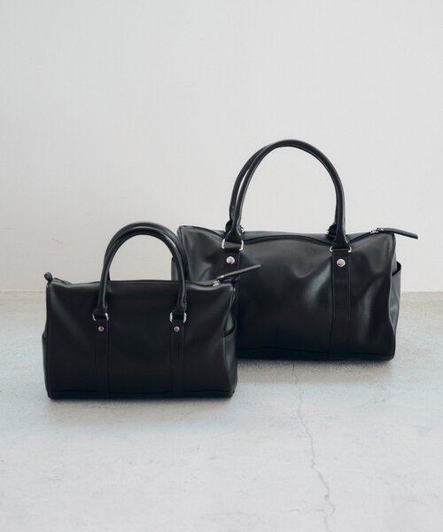 Kastane（カスタネ）の「【500mlペットボトル収納可】スタッズボストンバッグ（ボストンバッグ・レディース・ブラウン/ブラック・FREE）」の14枚目の写真