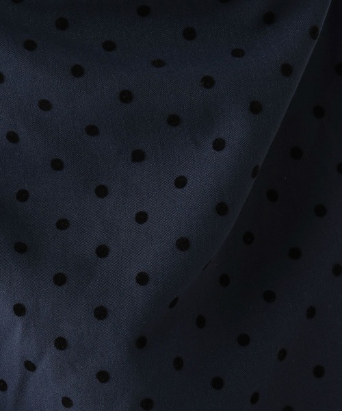 RAGEBLUE(レイジブルー)の「ギャザードットキャミワンピース/セットアップ対応(ワンピース・レディース・ブラック/ネイビー・FREE)」の18枚目の写真