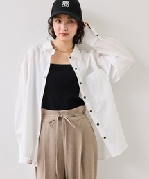 VIS | ウエストリボンシャツ/イージーケア・WEB限定カラー(シャツ/ブラウス)