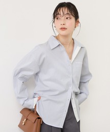 VIS | ウエストリボンシャツ/イージーケア・WEB限定カラー(シャツ/ブラウス)