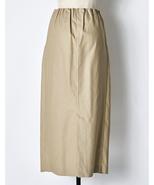 RUMCHE（ラムシェ）の「Tuck Gathered Skirt / タックギャザースカート（スカート・レディース・ベージュ/ブラック・FREE）」の11枚目の写真