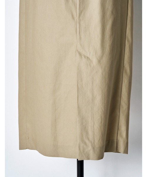 RUMCHE（ラムシェ）の「Tuck Gathered Skirt / タックギャザースカート（スカート・レディース・ベージュ/ブラック・FREE）」の14枚目の写真