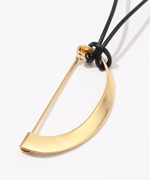 JAMIRAY(ジャミレイ)の「JAMIRAY MODERN CURVE PIN ネックレス(ネックレス・レディース・シルバー/ゴールド・FREE)」の5枚目の写真