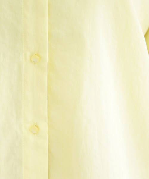 SHOO・LA・RUE（シューラルー）の「【洗濯後しわになりにくい/S-LL/UV】1枚で華やか　フリル使いがポイント　柔らかブラウス（シャツ/ブラウス・レディース・ライトイエロー系/ライトブルー/オフホワイト・01/04/03/02）」の20枚目の写真