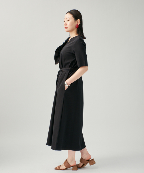 VERMEIL par iena（ヴェルメイユパーイエナ）の「Psophia ソフィア ドレス 505DRS2823（ワンピース・レディース・ブラック・MEDIUM/SMALL）」の5枚目の写真