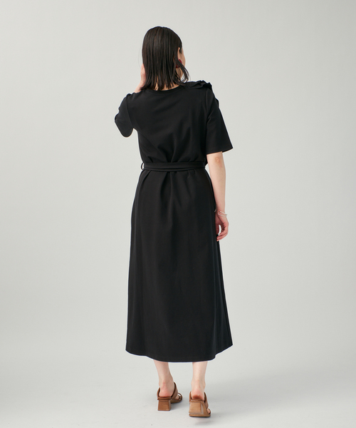 VERMEIL par iena（ヴェルメイユパーイエナ）の「Psophia ソフィア ドレス 505DRS2823（ワンピース・レディース・ブラック・MEDIUM/SMALL）」の6枚目の写真