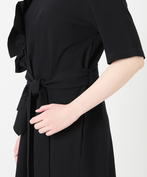 VERMEIL par iena（ヴェルメイユパーイエナ）の「Psophia ソフィア ドレス 505DRS2823（ワンピース・レディース・ブラック・MEDIUM/SMALL）」の14枚目の写真