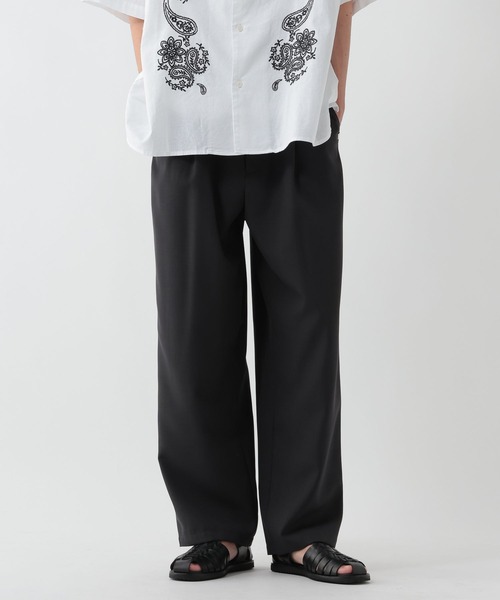 GEORGE'S（ジョージズ）の「リネンライクイージースラックス（その他パンツ・メンズ・ベージュ/スミクロ・MEDIUM/LARGE）」の2枚目の写真