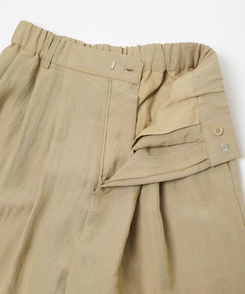 ITEMS URBANRESEARCH(アイテムズ アーバンリサーチ)の「タックギャザーパンツ(その他パンツ・レディース・ベージュ/ボルドー/ブラック・FREE/TALL)」の9枚目の写真