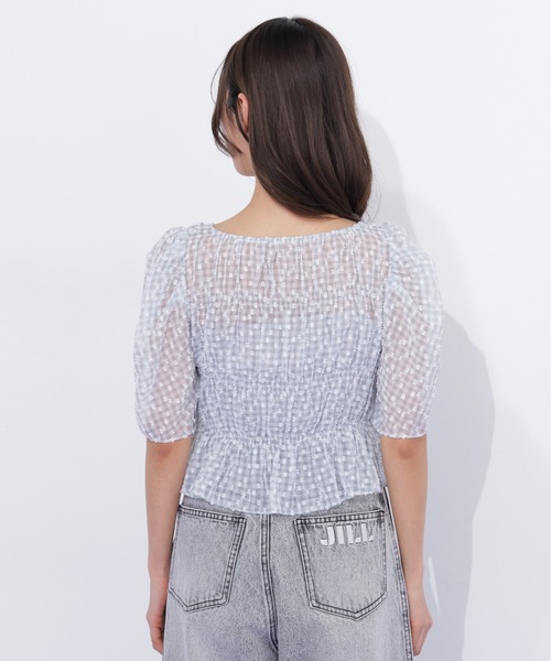 JILL by JILL STUART（ジルバイジルスチュアート）の「シャーリングボレロアンサンブル（シャツ/ブラウス・レディース・ブルー系その他/ベージュ系その他/ホワイト系その他・FREE）」の10枚目の写真