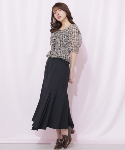 JILL by JILL STUART（ジルバイジルスチュアート）の「シャーリングボレロアンサンブル（シャツ/ブラウス・レディース・ブルー系その他/ベージュ系その他/ホワイト系その他・FREE）」の17枚目の写真