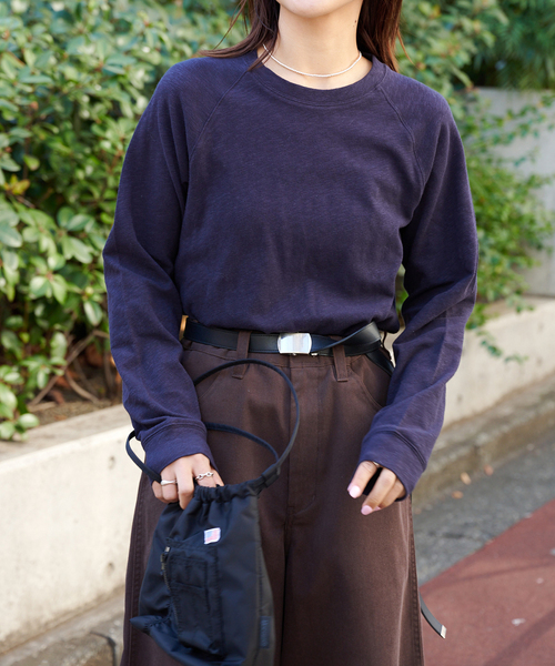 OUTDOOR PRODUCTS(アウトドアプロダクツ)の「追加 ULTスラブストレッチスウェット(Tシャツ/カットソー・レディース・ネイビー/ホワイト/グレー系その他・FREE)」の18枚目の写真