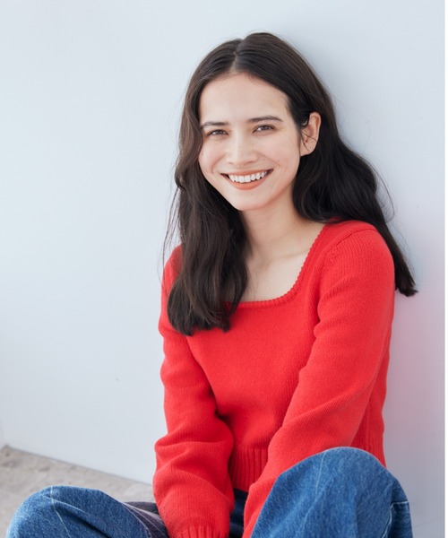 ニット/セーター mila owen2019 Mila Owen（ミラオーウェン）の「ケーブルニットプルオーバー（ニット