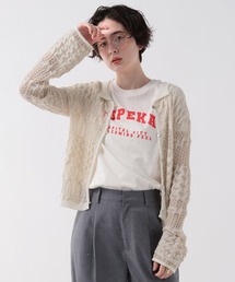 GEORGE'S（ジョージズ）の「ガラアミポロカーティガン（カーディガン/ボレロ）」