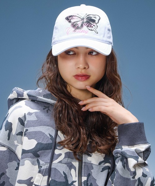 X-girl 花柄パーカー HIBISCUS CAMOUFLAGE ZIP UP SWEAT HOODIE（パーカー）｜X-girl
