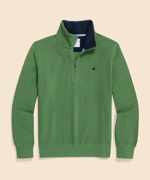 スウェット ハーフジップ」に該当するグリーン・カーキ/緑色系の