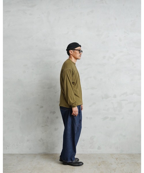 MILITARY(ミリタリー)の「実物 新品 デッドストック 米軍 リメイク USMC FROG モックネック L/S 裾ドローコード リメイク(Tシャツ/カットソー・メンズ・ブラウン系その他・FREE)」の5枚目の写真