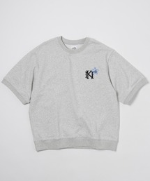 kaoyorinakami（カオヨリナカミ）の「KN sweat half tee / カオヨリナカミハーフスウェットTシャツ（Tシャツ/カットソー）」