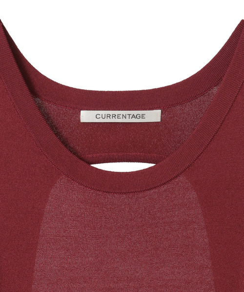 CURRENTAGE（カレンテージ）の「American Sleeve Knit Dress（ワンピース・レディース・ブラック/レッド/ブルー・FREE）」の6枚目の写真