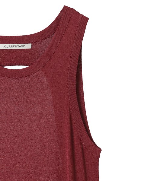 CURRENTAGE（カレンテージ）の「American Sleeve Knit Dress（ワンピース・レディース・ブラック/レッド/ブルー・FREE）」の7枚目の写真