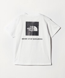 THE NORTH FACE（ザノースフェイス）の「＜THE NORTH FACE＞ショートスリーブ バックスクエア ロゴTシャツ / キッズ  130cm-160cm（Tシャツ/カットソー）」
