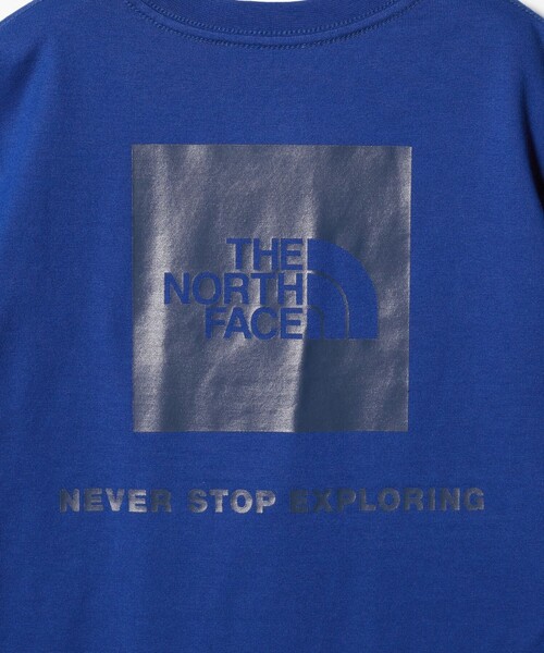 THE NORTH FACE（ザノースフェイス）の「＜THE NORTH FACE＞ショートスリーブ バックスクエア ロゴTシャツ / キッズ  130cm-160cm（Tシャツ/カットソー・キッズ・ブラック/ホワイト/ロイヤルブルー・160cm/140cm/150cm/130cm）」の13枚目の写真