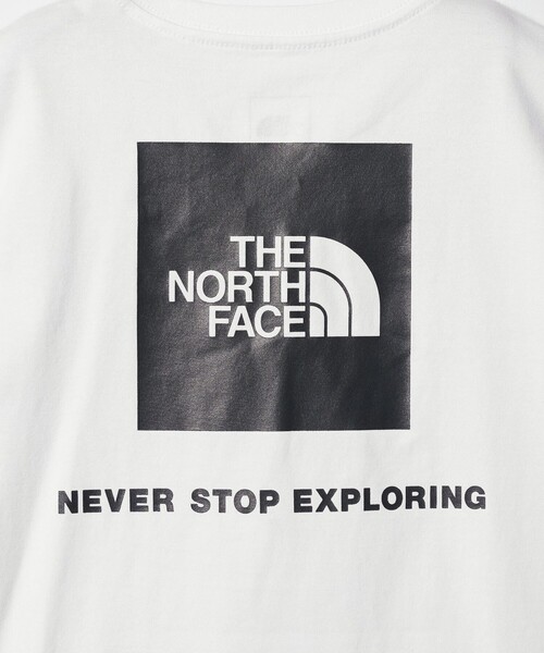 THE NORTH FACE（ザノースフェイス）の「＜THE NORTH FACE＞ショートスリーブ バックスクエア ロゴTシャツ / キッズ  130cm-160cm（Tシャツ/カットソー・キッズ・ブラック/ホワイト/ロイヤルブルー・160cm/140cm/150cm/130cm）」の19枚目の写真